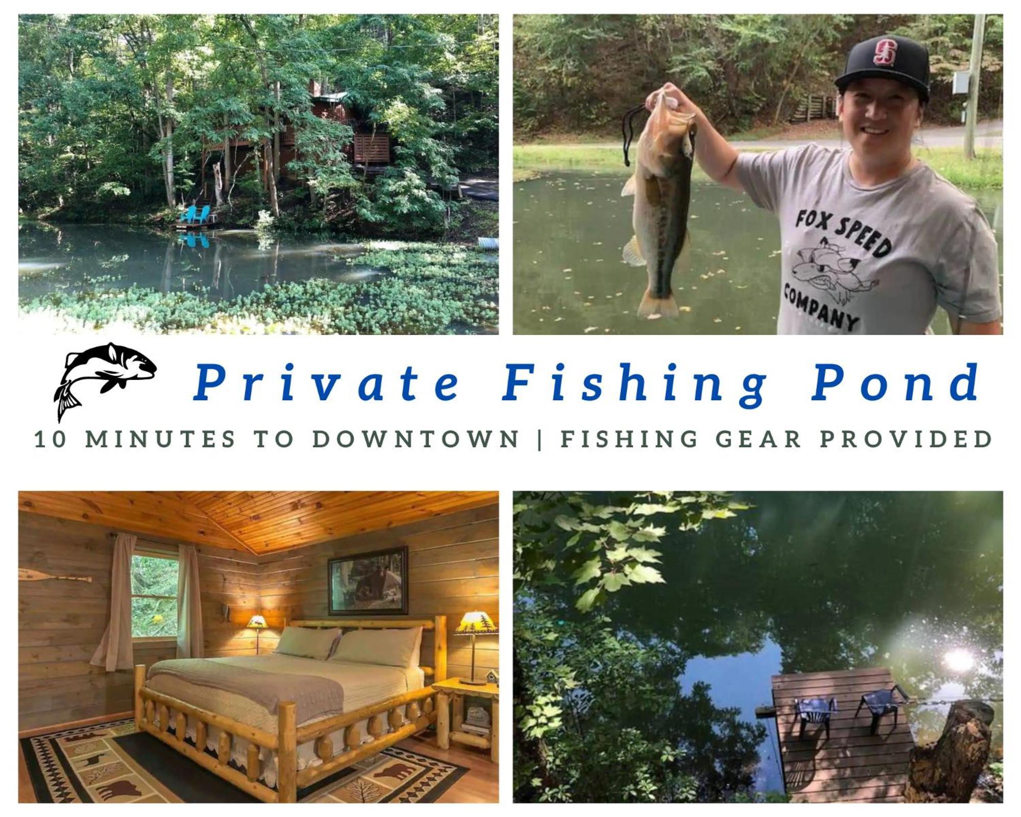 The Fishing Hole Cabin - Sage Vacations Gatlinburg Luaran gambar